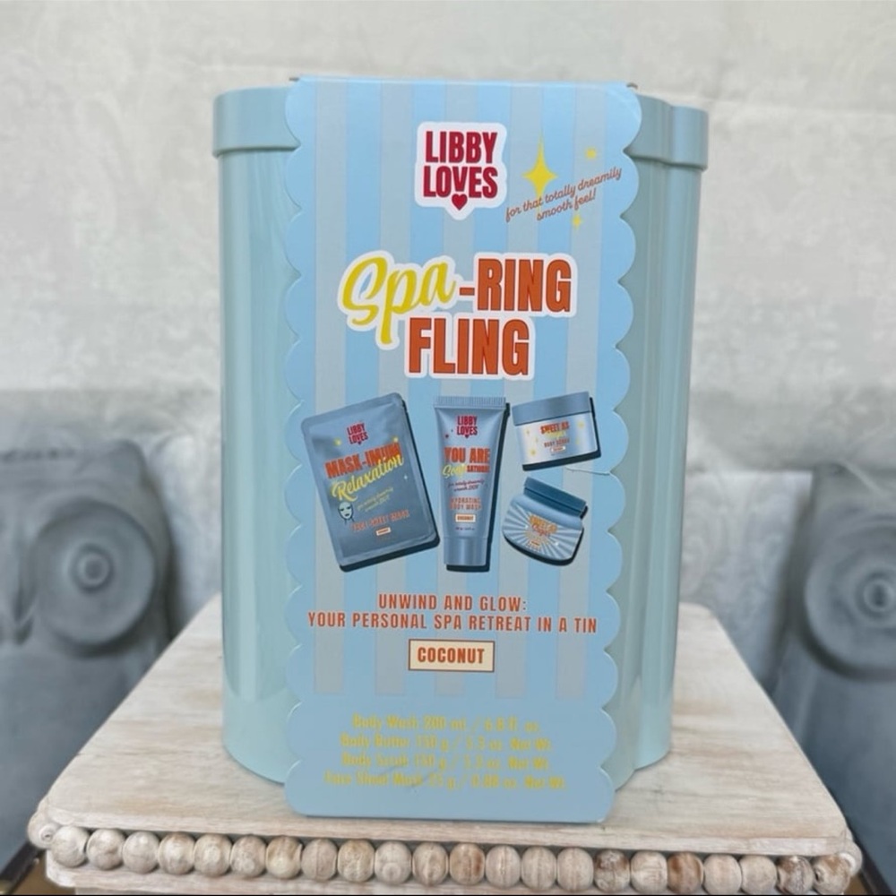 ⚡️Libby Loves Spa-Ring Fling Unwind and Glow -Your Personal Spa Retreat In A Tin